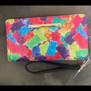 Betsey Johnson Gummy bear wristlet.